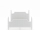 Kraton Bed Queen - Size: 152H x 164W x 220D (cm) - Mid-Century Modern style