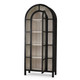 Vannes Display Cabinet w/ Glass Shelves - Hand made Mid-Century Modern style Dining Room furniture