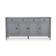 Kelly 4 Door 4 Drawer Buffet - Hand made Gustavian style Dining Room furniture