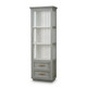 Dakota Narrow Display - Size: 177H x 60W x 37D (cm) - Craftsman style