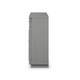 Oxford Shutter 2 Door Cabinet - Size: 82H x 103W x 31D (cm)