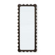 Chloe Scalloped Rectangular Mirror - Size: 178H x 69W x 3D (cm) - Boho Chic style