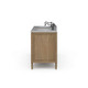 Cholet Double Vanity w/ Sink & Marble Top - Hand made Traditional style Bathroom & Laundry furniture