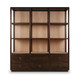 Cohan Open Cabinet w/ 6 Drawers - Hand made Mid-Century Modern style Living Room furniture