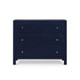 Kagu 3 Drawer Dresser w/ Raffia - Hand made Mid-Century Modern style Bedroom furniture