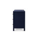 Kagu 6 Drawer Dresser w/ Raffia - Melbourne, Sydney, Brisbane Mid-Century Modern style Bedroom furniture