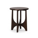 Vannes Round End Table - Size: 61H x 51W x 51D (cm) - Mid-Century Modern style