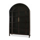 Vannes 2 Door Display Cabinet - Size: 235H x 150W x 45D (cm) - Mid-Century Modern style