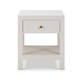 Kagu 1 Drawer Nightstand w/ Raffia - Hand made Mid-Century Modern style Bedroom furniture