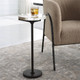 Forge Industrial Accent Table - Size: 63H x 31W x 31D (cm) - Industrial style