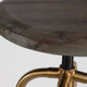 Revolve Brass Counter Stool - Sale on Coastal style Accent Chairs