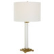 Crystal Column Table Lamp Mid-Century Modern style Table Lamp Decor