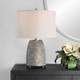 Gorda Bronze Ceramic Table Lamp - Size: 57H x 38W x 38D (cm) - Mid-Century Modern style