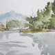 Serene Lake Framed Prints - Set/2 - Hobart, Launceston, Perth delivery