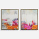 Color Theory Framed Abstract Art Set/2 Contemporary style Print Decor