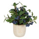 Blueberry Fields Accent Contemporary style Botanical Decor Blueberry Fields Accent Contemporary style Botanical Decor