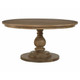 Goucho Round Dining Table 150cm - Straw Wash - Size: 152H x 152W x 76D (cm) - Traditional style