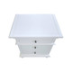 Westminster Side Table - White - Hand made Bedroom furniture