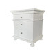 Westminster Side Table - White - Melbourne, Sydney, Brisbane French Provincial style Bedroom furniture