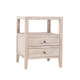 Montauk Side Table - Whitewash Oak - HL610#CS