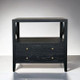 Montauk Large Side Table - Black Oak - HL612#107