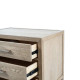 Portland Wide Side Table - Weathered Oak - Hobart, Launceston, Perth Contemporary style Bedroom furniture