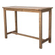 Craftsman Recycled Timber Bar Table Alfresco & Rattan Furniture - HL385