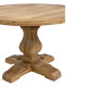 Belfort Round Table 150cm - Natural Oak - Hand made Dining Room furniture