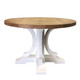 Bellevue Dining Table 120cm - Natural Oak Parquetry Top - Sale on French Provincial style Dining Room furniture