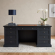 Winchester Panel Desk - Black Oak - FH1212#107