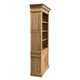 Harrington 1 Bay Library Bookcase NO LADDER - Whitewash Oak - Hobart, Launceston, Perth French Provincial style Living Room furniture