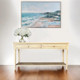 Belleville Bobbin Console Elm - Rustic Elm - French Provincial style