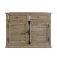 Antibes 2 door Shutter Sideboard - Whitewash Oak - Coastal style