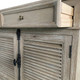 Antibes 2 door Shutter Sideboard - Whitewash Oak - Hand made Dining Room furniture