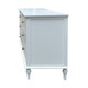 Bordeaux Dresser 6 Drawers Small Knobs - White - Hobart, Launceston, Perth French Provincial style Bedroom furniture
