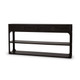 Corte Open Console Table w/ 2 Drawers - Size: 91H x 183W x 36D (cm) - Mid-Century Modern style