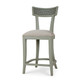 Beatrice Counter Stool - Size: 109H x 48W x 55D (cm) - Mid-Century Modern style