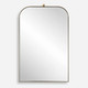 Cassidy Brass Arch Mirror Contemporary style Wall Mirror Decor