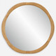 Salina Round Bamboo Mirror Organic style Wall Mirror Decor