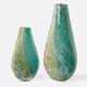 High Tide Glass Vases S/2 Coastal style Vase Decor