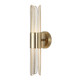 Cret 2 Light LED Brass Sconce Contemporary style Wall Sconce Decor