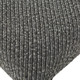 Bowtie Charcoal Fabric Bench - Discount Contemporary style Accent Chairs