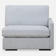 Refuge Cloud Blue Right Arm Facing Sofa Contemporary style Sofa Decor