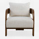 Rowan Ivory Accent Chair Contemporary style Accent Chair Decor