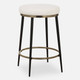 Ensemble Cream Counter Stool Contemporary style Accent Chair Decor