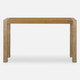Bentley Grasscloth Console Table Organic style Accent Table Decor