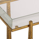 Midas Thick Crystal Accent Table - Cairns, Darwin Mid-Century Modern style Accent Tables