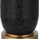 Spyglass Black Wood Grain Table Lamp - Cairns, Darwin Mid-Century Modern style Table Lamps