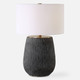 Americana Aged Black Table Lamp Mid-Century Modern style Table Lamp Decor