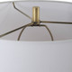 Meltdown Ivory Teal Table Lamp - Sale on Contemporary style Table Lamps